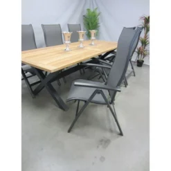 Te Velde Tuinmeubelen Tuinset Lecce Tuinstoel Met Lucan Teak Tuintafel -Geheime Tuin Verkoop 1 2 te velde tuinmeubelen tuinset lecce tuinstoel met lucan teak tuintafel stoel tafel leccelucan240