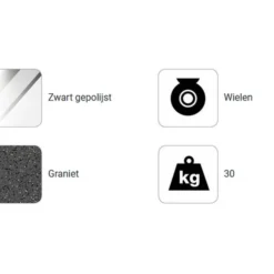 Platinum Parasolvoet Rome 30 Kg -Geheime Tuin Verkoop 1 3 platinum parasolvoet rome 30 kg 6007