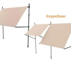 Nesling Balkon Zonnescherm Flexframe -Geheime Tuin Verkoop 1 7 nesling balkon zonnescherm flexframe koppelbaar n100 021 100