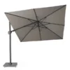 Platinum Zweefparasol Challenger T² Premium 3x3 Manhattan