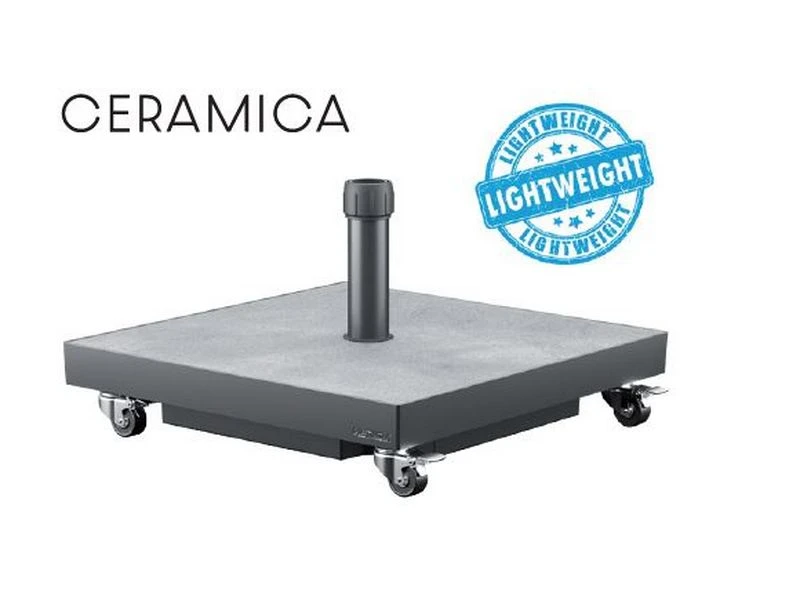 Platinum Verrijdbare Parasolvoet Ceramica 40 Kg. 2 Platinum Verrijdbare Parasolvoet Ceramica 40 Kg. - Afbeelding 2