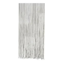 Lesli Vliegengordijn Draad Transparant Zwart 90