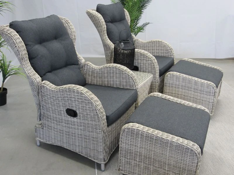 Te Velde Tuinmeubelen Riverside Verstelbare Lounge Set 5 Te Velde Tuinmeubelen Riverside Verstelbare Lounge Set - Afbeelding 5