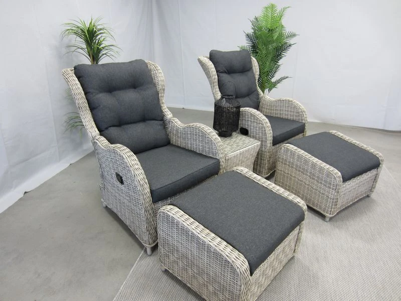 Te Velde Tuinmeubelen Riverside Verstelbare Lounge Set 6 Te Velde Tuinmeubelen Riverside Verstelbare Lounge Set - Afbeelding 6
