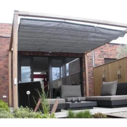 Nesling Coolfit Harmonica Schaduwdoek 2 Meter Breed 3 Meter Uitval -Geheime Tuin Verkoop 12 2 nesling coolfit harmonica schaduwdoek antraciet