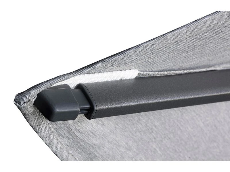 Platinum Zweefparasol Challenger T¹ Premium 4x3 Faded Black 6 Platinum Zweefparasol Challenger T¹ Premium 4x3 Faded Black - Afbeelding 6