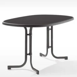 Sieger Tuin-tafel 140 X 90 Cm D.grijs Leisteen Decor.