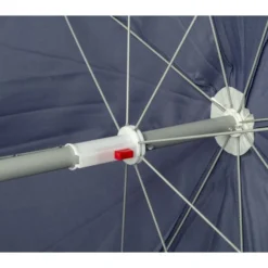 Bo-Camp Parasol Met Knikarm Ø 165 Cm Blauw 11 Bo-Camp Parasol Met Knikarm Ø 165 Cm Blauw -Geheime Tuin Verkoop 13 5 bo camp parasol met knikarm 165 cm blauw 7267252