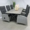 Te Velde Tuinmeubelen Tuinset Elize Met 4so Conrad 220 Tafel