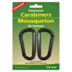 Coghlan's Carabiners Hangmat Ijzer 2 Stuks