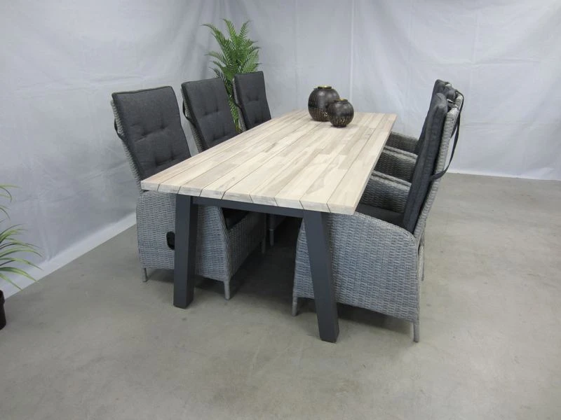 Te Velde Tuinmeubelen Tuinset Elize Met 4so Derby 240 Tafel 1 Te Velde Tuinmeubelen Tuinset Elize Met 4so Derby 240 Tafel