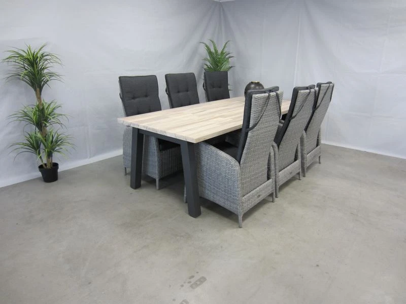 Te Velde Tuinmeubelen Tuinset Elize Met 4so Derby 240 Tafel 2 Te Velde Tuinmeubelen Tuinset Elize Met 4so Derby 240 Tafel - Afbeelding 2