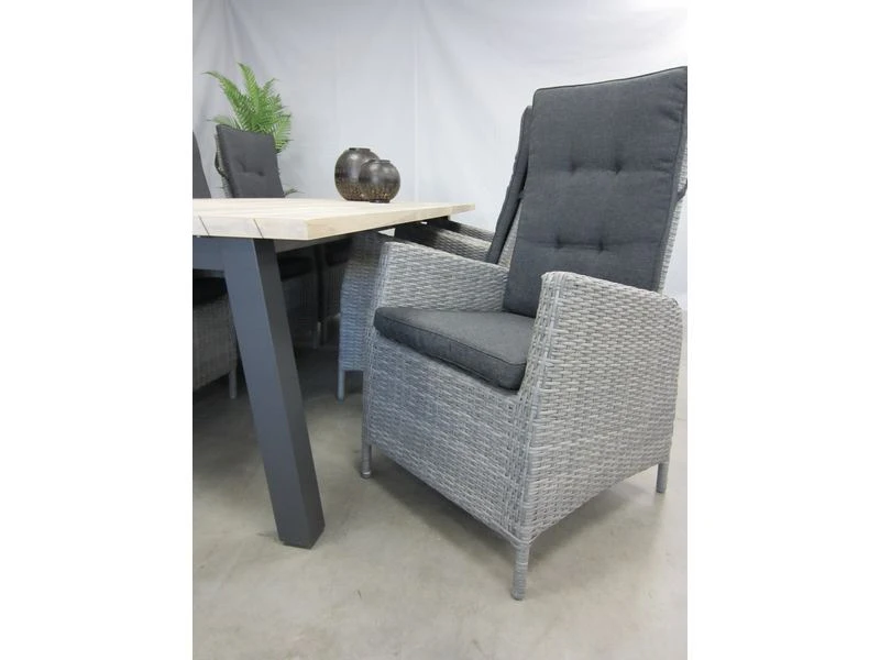 Te Velde Tuinmeubelen Tuinset Elize Met 4so Derby 240 Tafel 6 Te Velde Tuinmeubelen Tuinset Elize Met 4so Derby 240 Tafel - Afbeelding 6