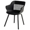 Hartman Tuinstoel Jill Element Zwart