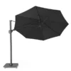 Platinum Zweefparasol Challenger T² Premium ø3,5 Faded Black