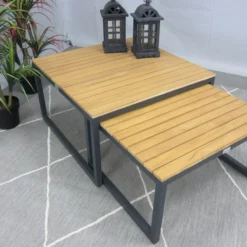 Te Velde Tuinmeubelen Palazzo Koffie Tafel Set