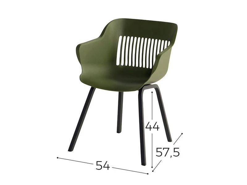Hartman Tuinstoel Jill Element Moss 2 Hartman Tuinstoel Jill Element Moss - Afbeelding 2