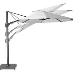 Platinum Zweefparasol Challenger T² Premium ø3,5 Havanna -Geheime Tuin Verkoop 19 2 platinum zweefparasol challenger t² premium o 35 havanna 7138q