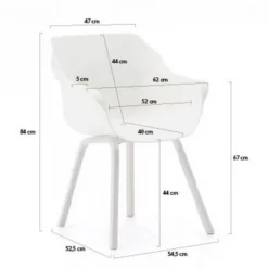 Hartman Tuinstoel Sophie Element Xerix -Geheime Tuin Verkoop 2 3 hartman diningstoel sophie element xerix 11680010