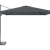 Platinum Zweefparasol Challenger T¹ Premium 3,5x3,5 Faded Black
