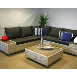 Te Velde Tuinmeubelen Nogaro Hoek Lounge Set -Geheime Tuin Verkoop 20 2 te velde nogaro hoek lounge set