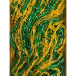 Lesli Vliegengordijn PVC Soft-touch Geel-groen