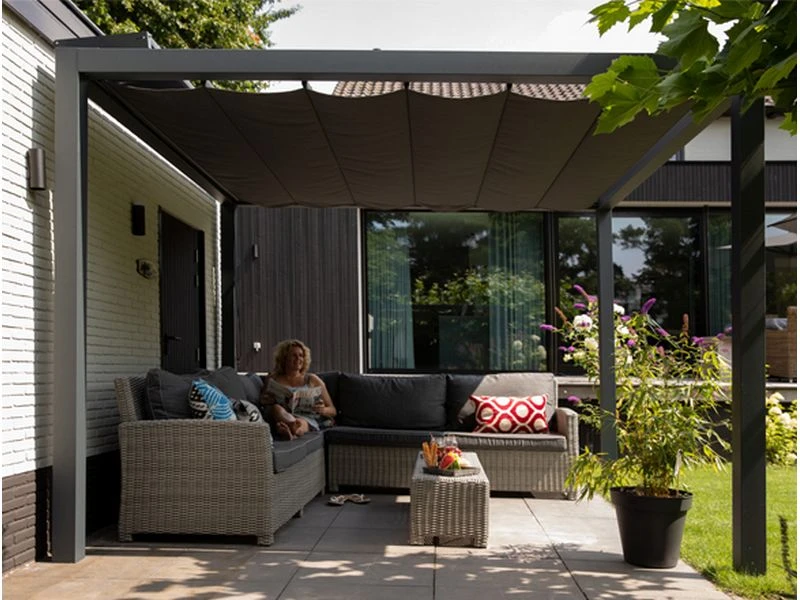 Nesling Prosail Waterproof Harmonica Schaduwdoek 2,97 X 3,97 Mtr. 1 Nesling Prosail Waterproof Harmonica Schaduwdoek 2,97 X 3,97 Mtr.