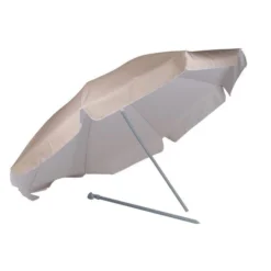 Bo-Camp Parasol Met Knikarm Ø 250 Cm Sand 7 Bo-Camp Parasol Met Knikarm Ø 250 Cm Sand -Geheime Tuin Verkoop 21 1 bo camp parasol met knikarm 250 cm sand 7267230