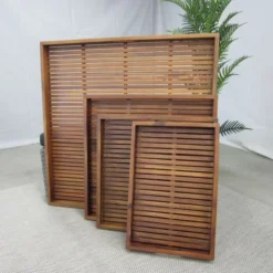 Te Velde Tuinmeubelen Dienblad Acaciahout Klein -Geheime Tuin Verkoop 21 6 te velde tuinmeubelen dienblad acaciahout klein dienblacakl