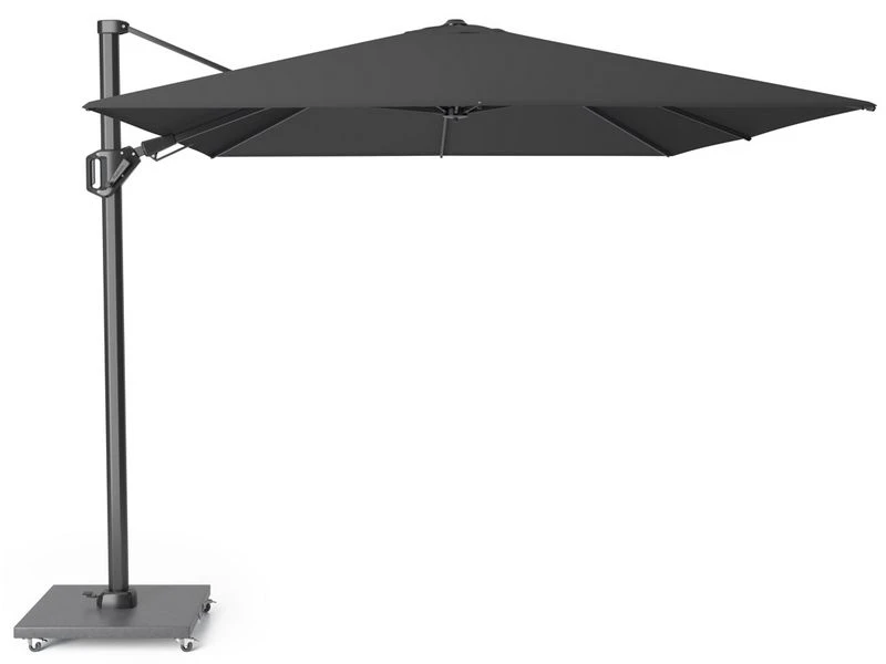 Platinum Zweefparasol Challenger T² Premium 3,5 X 2,6 Faded Black 1 Platinum Zweefparasol Challenger T² Premium 3,5 X 2,6 Faded Black