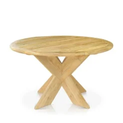 Sens Line Malta Teak Table Ø 130 Cm FSC Recycled Teak