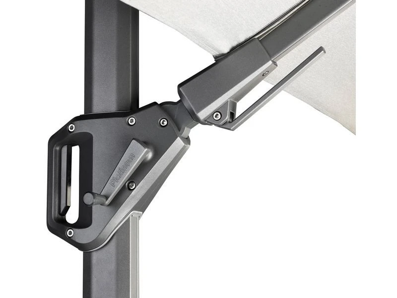 Platinum Zweefparasol Challenger T² Premium 3,5 X 2,6 Faded Black 5 Platinum Zweefparasol Challenger T² Premium 3,5 X 2,6 Faded Black - Afbeelding 5