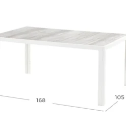 Hartman Tanger Tuintafel 168 Wit -Geheime Tuin Verkoop 23 1 hartman tanger tuintafel 168 wit tanger168wit