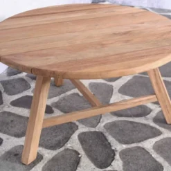 Sens Line Woody Teak Sidetable Ø80 Cm FSC Recycled Teak -Geheime Tuin Verkoop 23 1 sens line woody teak sidetable O 80 cm fsc recycled teak t578