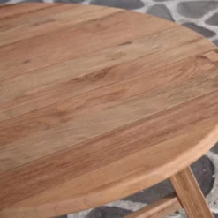 Sens Line Woody Teak Sidetable Ø80 Cm FSC Recycled Teak -Geheime Tuin Verkoop 23 2 sens line woody teak sidetable O 80 cm fsc recycled teak t578