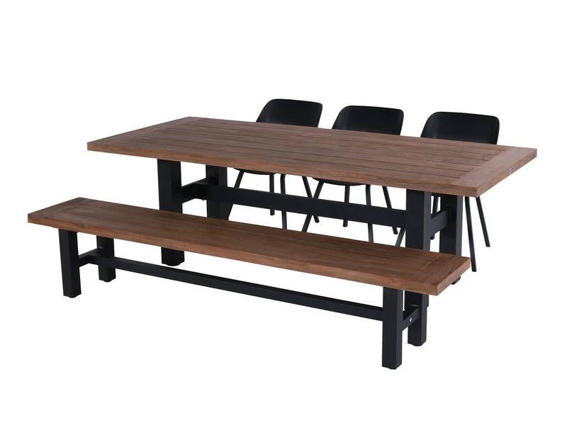 Hartman Tuinset Sophie Element Zwart Met Yasmani Tafel En Bank 240 1 Hartman Tuinset Sophie Element Zwart Met Yasmani Tafel En Bank 240