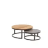Taste By 4 Seasons Outdoor Stonic Set Van 2 Coffee Tables