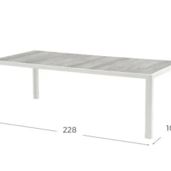 Hartman Tanger Tuintafel 228 Wit -Geheime Tuin Verkoop 25 1 hartman tanger tuintafel 228 wit tanger228wit