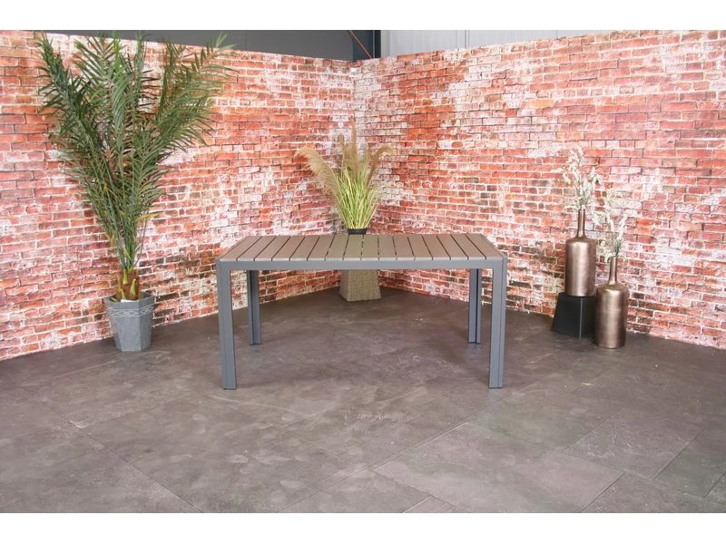 Sensline Jersey Tuintafel Polywood 160 Antraciet 4 Sensline Jersey Tuintafel Polywood 160 Antraciet - Afbeelding 4