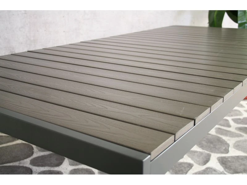 Sensline Jersey Tuintafel Polywood 160 Antraciet 5 Sensline Jersey Tuintafel Polywood 160 Antraciet - Afbeelding 5