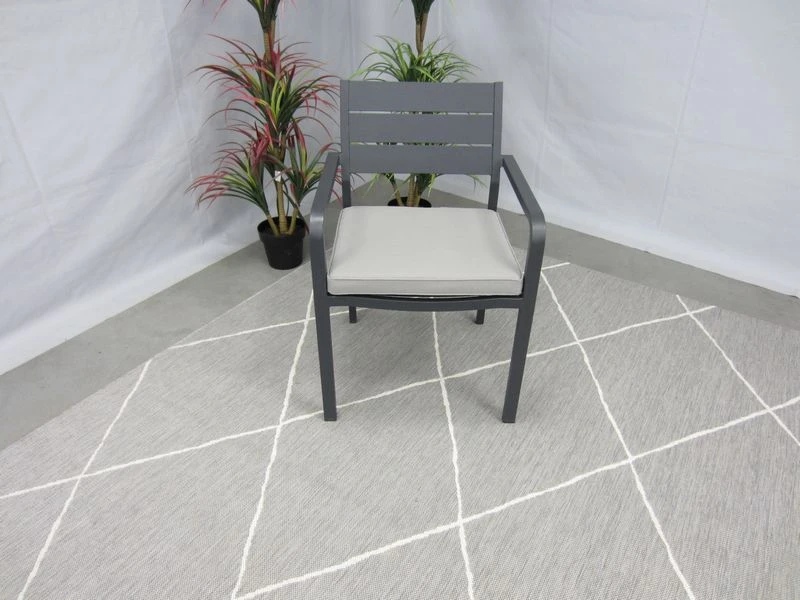 Te Velde Tuinmeubelen Barolo Aluminium Tuinstoel Antraciet 1 Te Velde Tuinmeubelen Barolo Aluminium Tuinstoel Antraciet