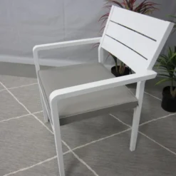 Te Velde Tuinmeubelen Barolo Aluminium Tuinstoel Wit -Geheime Tuin Verkoop 28 2 te velde tuinmeubelen barolo aluminium tuinstoel wit barolowit