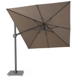 Platinum Zweefparasol Challenger T² Premium 3,5 X 2,6 Havanna