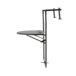 Gimeg Livin Outdoor Balkontafel Halfrond Antraciet -Geheime Tuin Verkoop 3 1 gimeg livin outdoor balkontafel halfrond antraciet zijkant 5000130