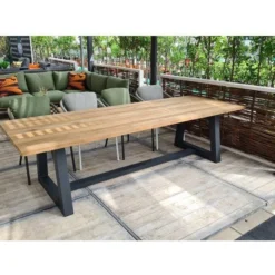 Suns Ovada Aluminium Teak Tuintafel 340 -Geheime Tuin Verkoop 30 1 suns ovada aluminium teak tuintafel 340 breedte 1118955085252