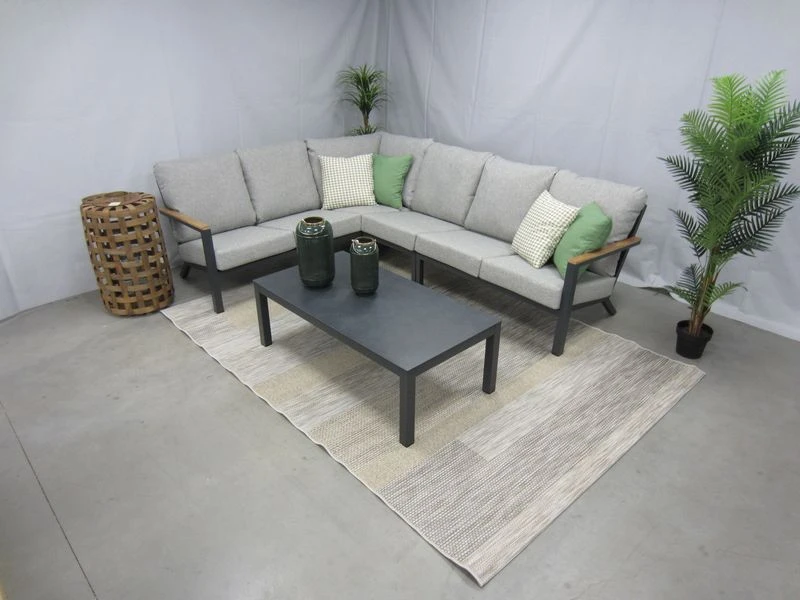 Te Velde Tuinmeubelen Paleros Hoek-lounge Set Rechts 2 Te Velde Tuinmeubelen Paleros Hoek-lounge Set Rechts - Afbeelding 2