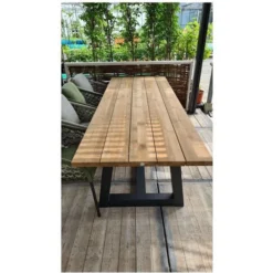 Suns Ovada Aluminium Teak Tuintafel 340 -Geheime Tuin Verkoop 30 2 suns ovada aluminium teak tuintafel 340 lengte 1118955085252