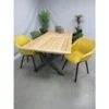 Hartman Tuinset Sophie Element Kleur Met Kruispoot Teaktafel 240