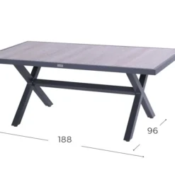 Hartman Canterbury Tuintafel 186 Antraciet -Geheime Tuin Verkoop 35 1 hartman canterbury tuintafel 186 antraciet 72905010
