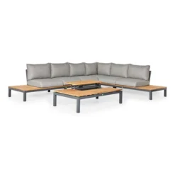 Suns Memphis Platform Teak Lounge Set XL Links -Geheime Tuin Verkoop 36 2 suns memphis platform teak lounge set xl links up en down 1 40368498599362